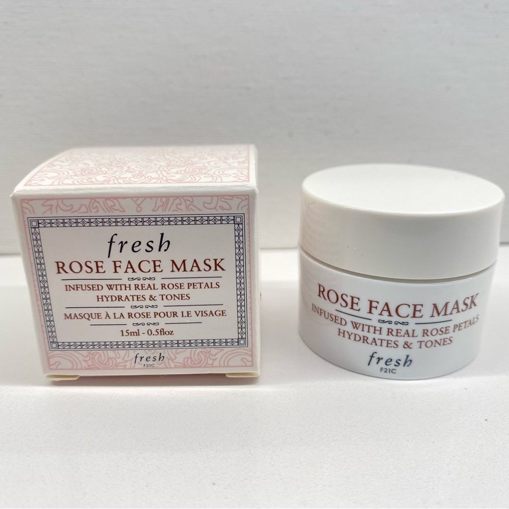 2/$15 MixMatch FRESH Rose Face Mask Sample